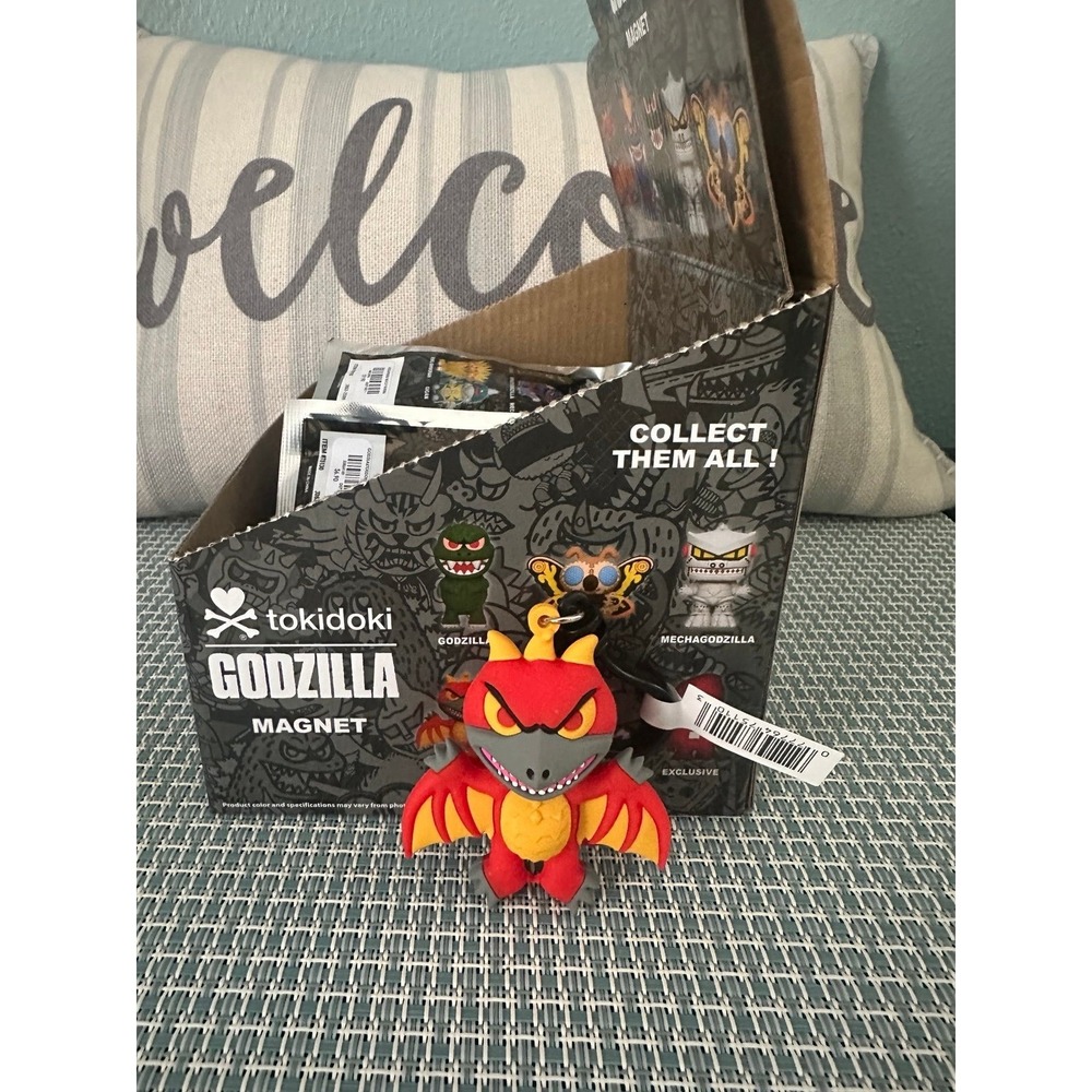 Godzilla Figural Bag Clip Rodan Brand New Tokidoki